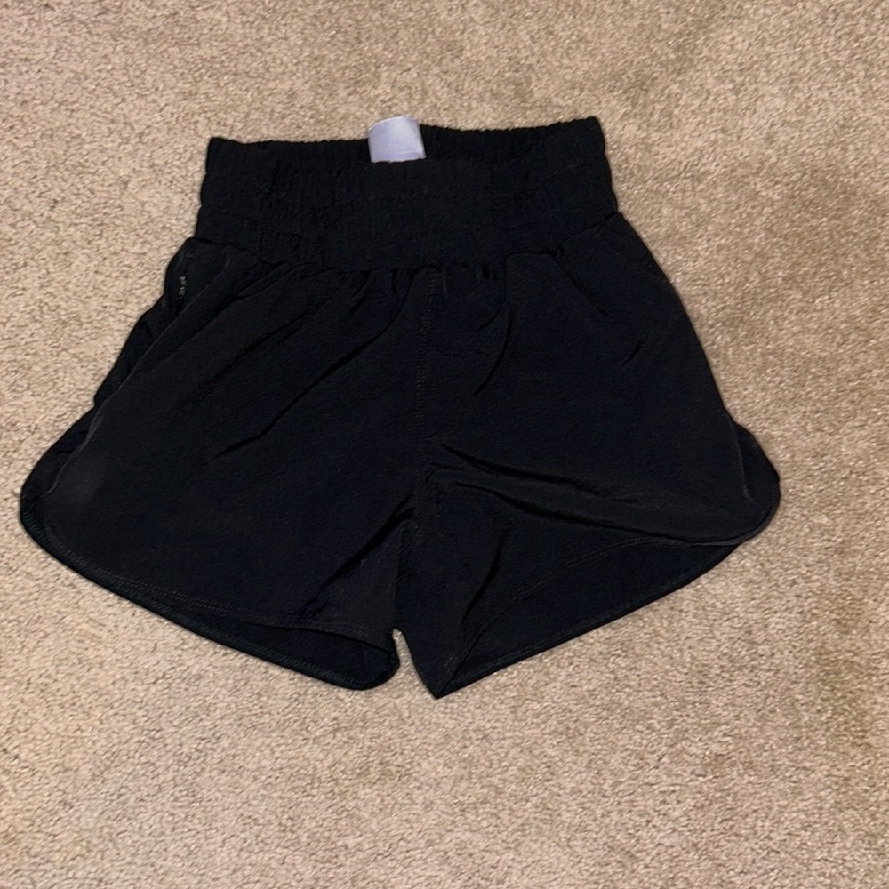 Women’s Black XS High Waisted Shorts | Casual Everyday Summer Shorts